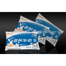 Black white PE packaging film for milk bag